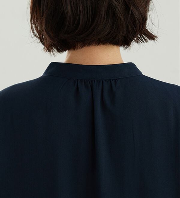 BELLUNA（ベルーナ）の「とろみ素材イージーケアロング丈ジャケット（その他ジャケット）」｜詳細画像