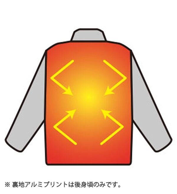 「＜ａｂｘ＞ダイヤフリース暖かブルゾン（メンズブルゾン）」｜詳細画像