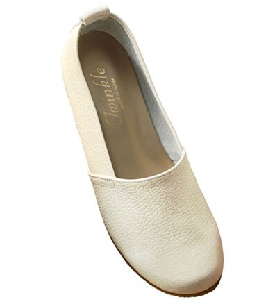 ルフラン（ルフラン）の「やわらかレザーの４Ｅはだしシューズ（ローファー）」