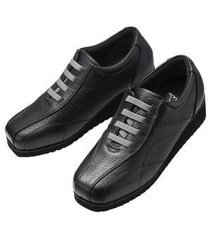 ルフラン（ルフラン）の「ラックウォーク　のび～る甲ゴムウォーキング（スニーカー）」｜ブラック