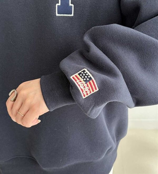 GeeRA（ジーラ）の「【U.S.POLOASSN.】オーバーサイズワッペンスウェット（トレーナー・スウェット）」｜詳細画像