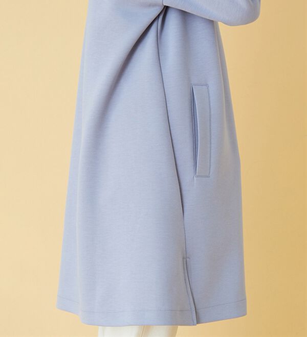 BELLUNA（ベルーナ）の「衿デザインロング丈パーカー（パーカー）」｜詳細画像