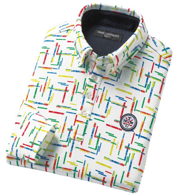 「＜トランスコンチネンツゴルフ＞スイング快適！立体裁断ポロシャツ（メンズシャツ）」｜詳細画像