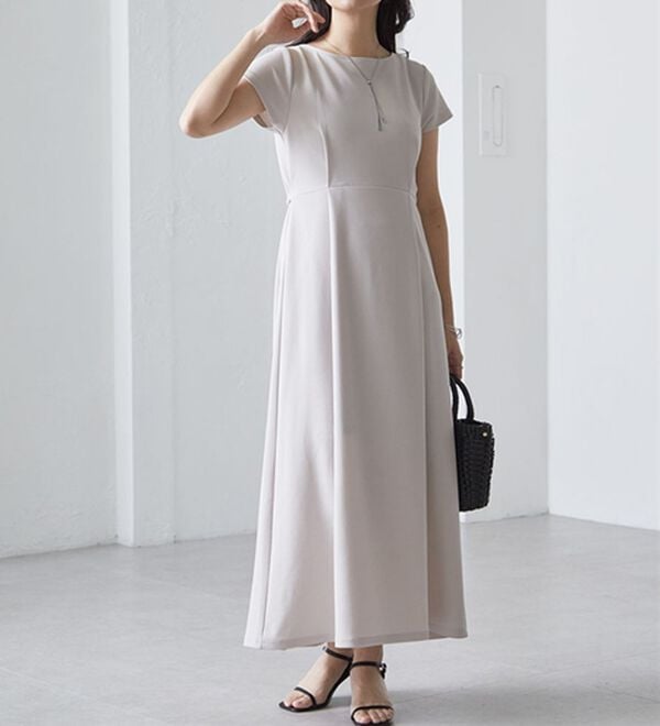 RANAN（ラナン）の「上品見えバックギャザーワンピース（その他ワンピース）」｜詳細画像