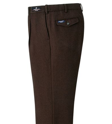 「＜コムルヴァン・オム＞ラクしてすっきり暖かスラックス（メンズスラックス）」