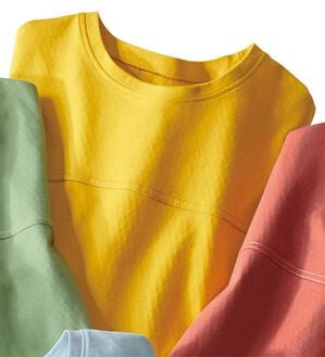 ルフラン（ルフラン）の「選べる！ひんやり＊キシリトールＴシャツ（Tシャツ）」｜イエロー