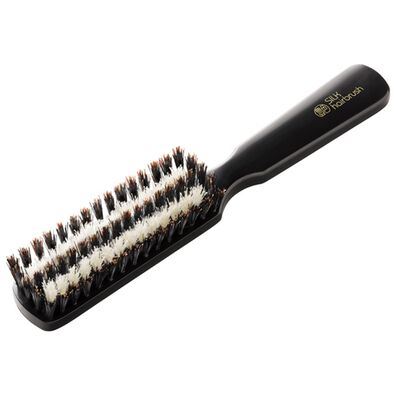 「艶シルクのヘアブラシ（コスメ・メイク小物）」