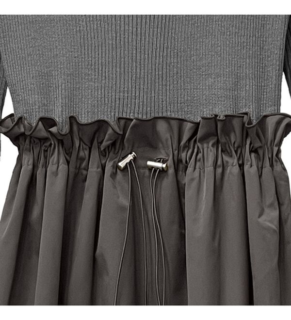 RANAN（ラナン）の「ドロストニットドッキングワンピース（ドッキングワンピース）」｜詳細画像