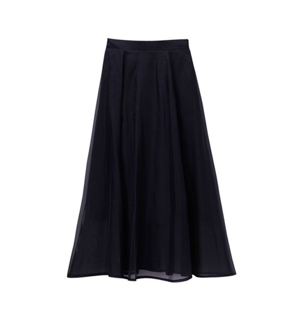 GeeRA（ジーラ）の「シアーデザインフレアーロングスカート（ロングスカート）」｜詳細画像