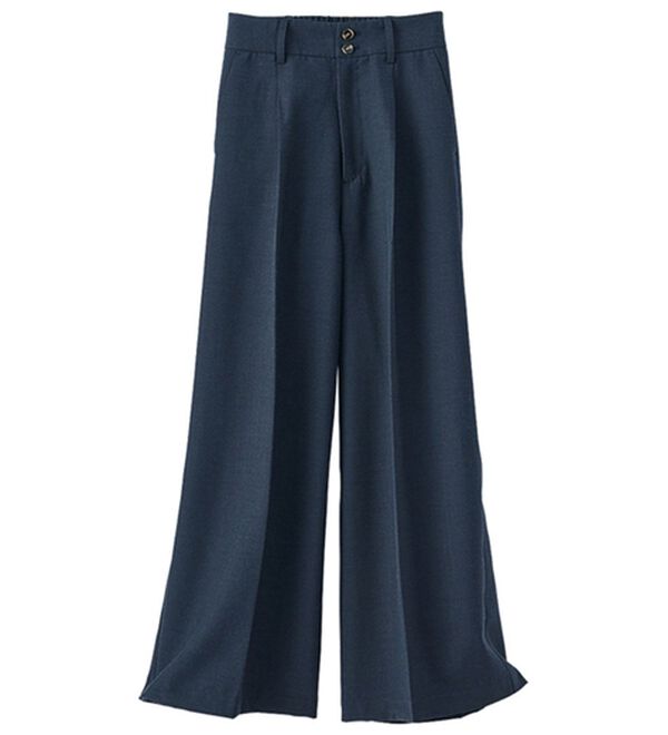 BELLUNA（ベルーナ）の「美脚ワイドパンツ（ワイドパンツ・ガウチョ）」｜詳細画像