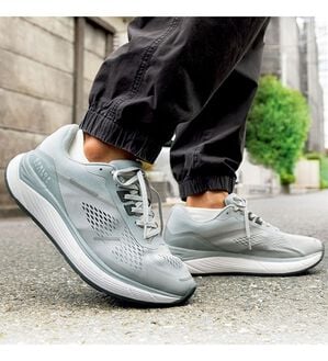 「＜ダンロップ・リファインド＞膝に優しい快適スニーカー（メンズスニーカー）」｜グレー