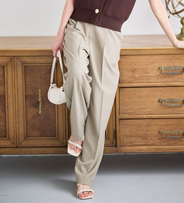 RANAN（ラナン）の「ハイウエストジップワイドパンツ（ワイドパンツ・ガウチョ）」｜詳細画像