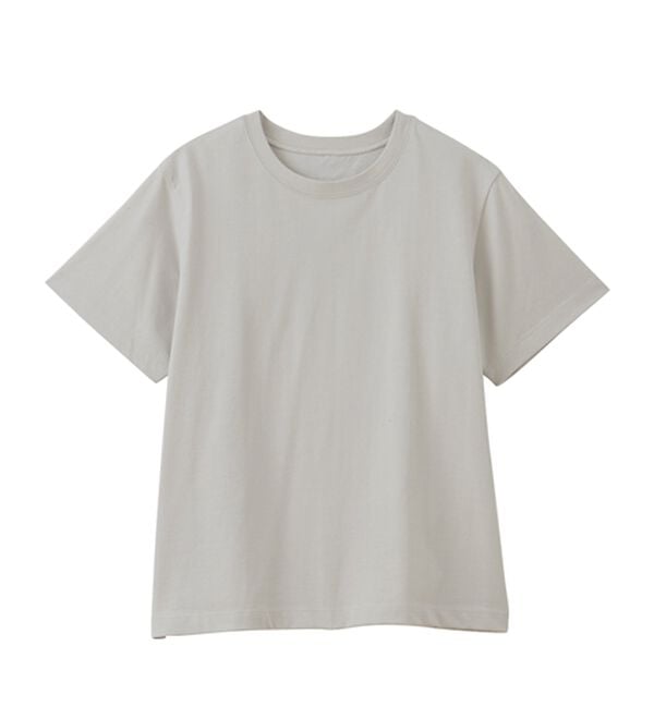 RANAN（ラナン）の「【5つの機能付】ひんやり着回し抜群ベーシックＴシャツ＜選べる着丈＞（Tシャツ）」｜詳細画像