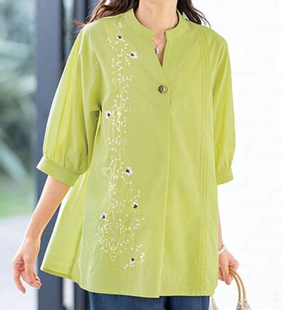 ルフラン（ルフラン）の「刺しゅうブラウスセレクション（ブラウス）」