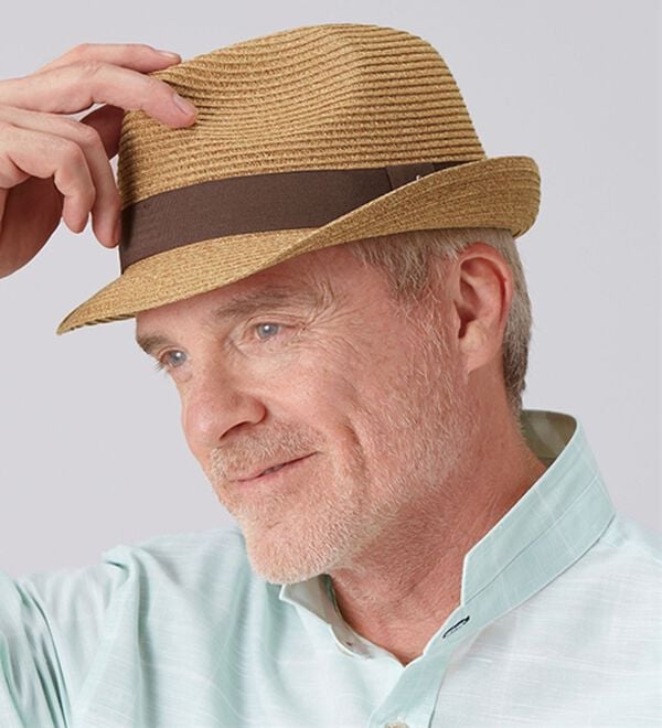 「＜クロコダイル＞洗濯機で洗える！ブレードハット（メンズ帽子）」｜詳細画像