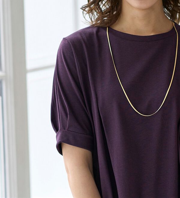 BELLUNA（ベルーナ）の「バックフレアーパフ袖プルオーバー（カットソー）」｜詳細画像