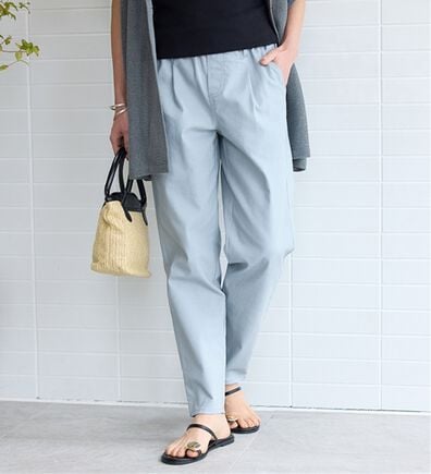 BELLUNA（ベルーナ）の「ゆるっとラクちん！万能パンツ（テーパードパンツ）」