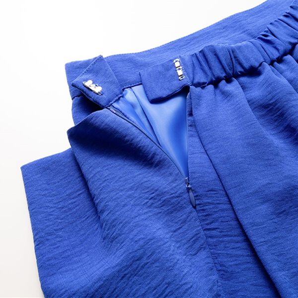 RANAN（ラナン）の「麻調素材ポケットデザインスカート（ロングスカート）」｜詳細画像