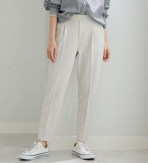 BELLUNA（ベルーナ）の「サマ見え(スーパーウォーム)ウール調素材美脚テーパードパンツ（テーパードパンツ）」｜アイボリー