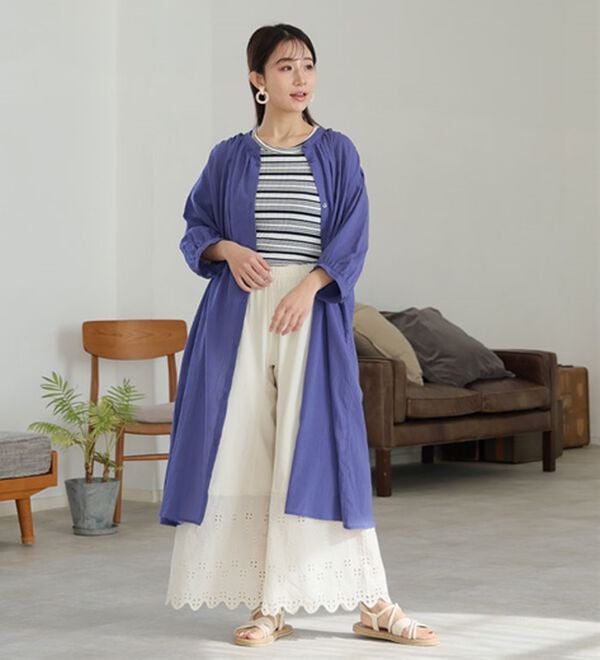 A HAPPY MARILYN（アハッピーマリリン）の「【３丈から選べる】脱！股ずれ宣言！裾レースぺチパンツ（肌着・インナーウェア）」｜詳細画像