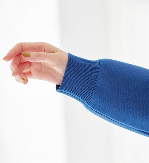 BELLUNA（ベルーナ）の「洗える！軽い！配色使いニットカーディガン（ニットカーディガン）」｜詳細画像