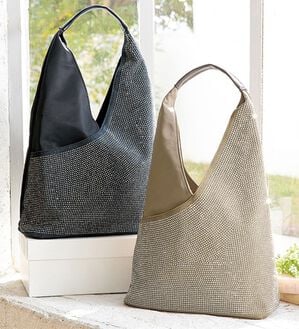 BELLUNA（ベルーナ）の「煌めきアクセントの異素材ショルダー（その他バッグ）」｜詳細画像