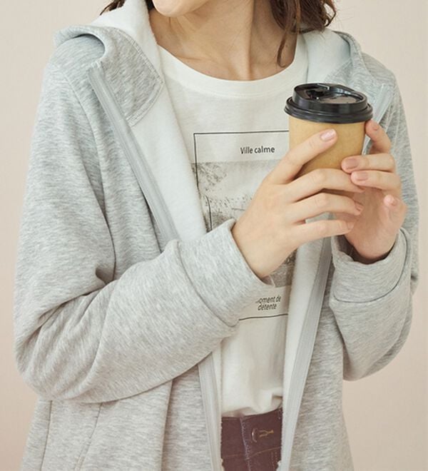 BELLUNA（ベルーナ）の「まるで着る毛布！静電防止付裏ファーブルゾン（その他カーディガン）」｜詳細画像