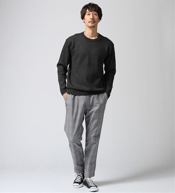 REMEN'S（リメンズ）の「【洗える】やわらかタッチクルーネックセーター（メンズニット・セーター）」｜詳細画像