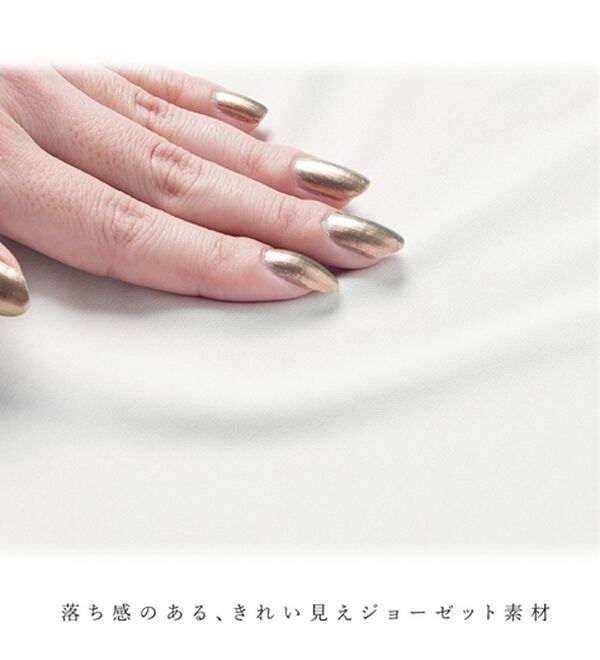 RANAN（ラナン）の「ひんやり！配色ディテールインナー付ブラウス（ブラウス）」｜詳細画像