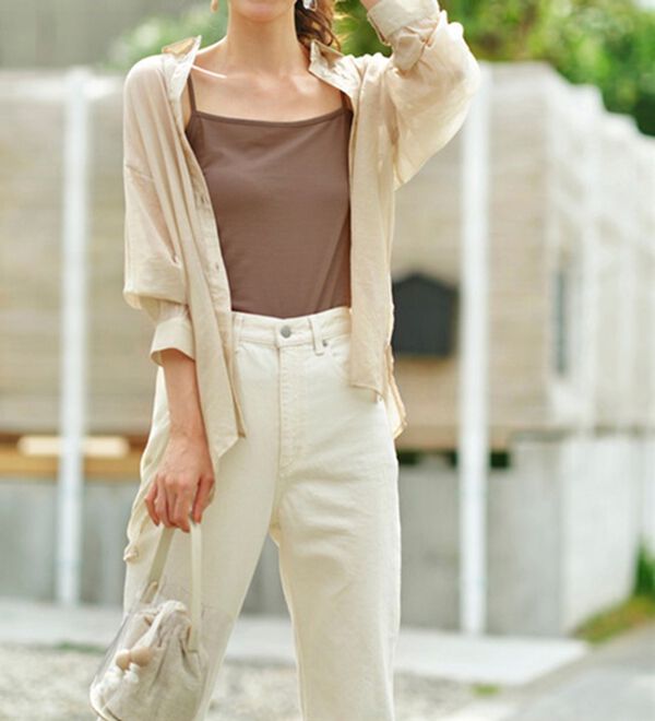 YU'NOW（ユナウ）の「ベーシック汗取りインナー　キャミソール（肌着・インナーウェア）」｜詳細画像