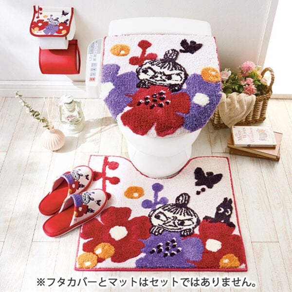 「ムーミントイレタリーシリーズ（ペルホネン）（トイレマット）」｜リトルミイ