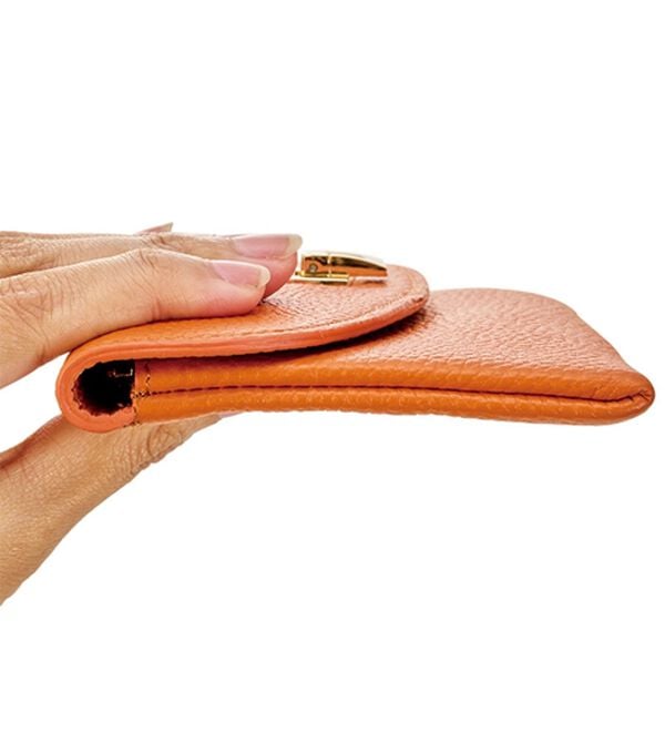 「牛革シュリンクおこし金具長財布（財布・パスケース）」｜詳細画像