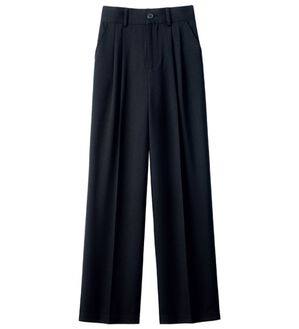 ルフラン（ルフラン）の「こ綺麗こなれたパンツ（フルレングスパンツ）」｜黒