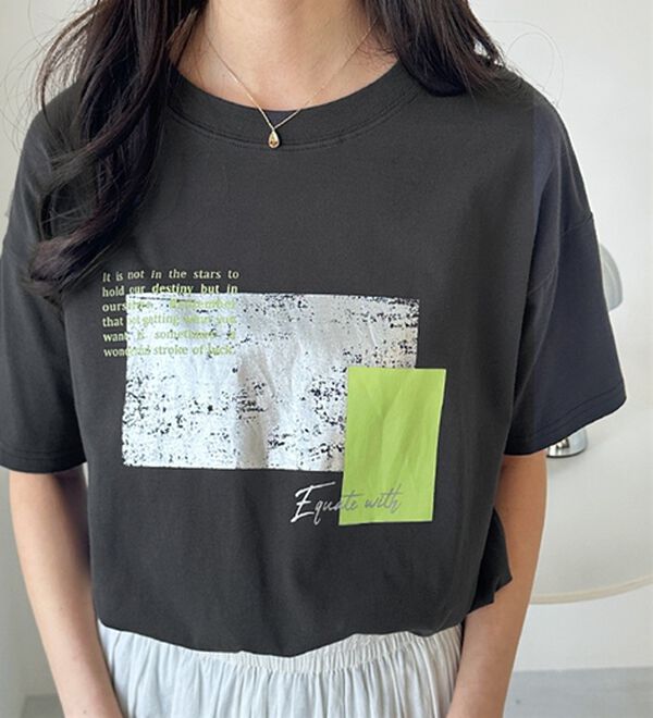 GeeRA（ジーラ）の「アソートロゴプリントＴシャツ（カットソー）」｜詳細画像