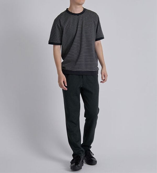 「【３本組】そのままお出かけジャージパンツ（メンズフルレングスパンツ）」｜詳細画像