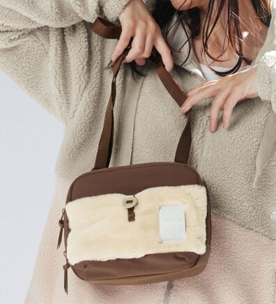 RANAN（ラナン）の「＜ａｄｉｄａｓ＞ボアスモールバッグ（その他バッグ）」