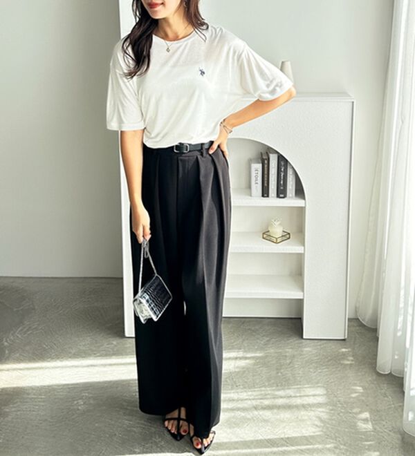 GeeRA（ジーラ）の「【Ｕ．Ｓ．　ＰＯＬＯ　ＡＳＳＮ．】スラブシアーTシャツ（Tシャツ）」｜詳細画像