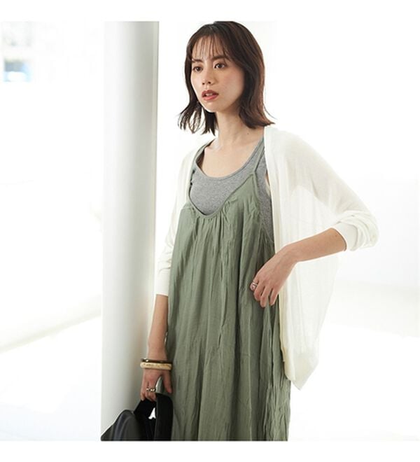 GeeRA（ジーラ）の「【冷房対策に】ひんやりUV対策！ドルマンカーディガン（ニットカーディガン）」｜詳細画像