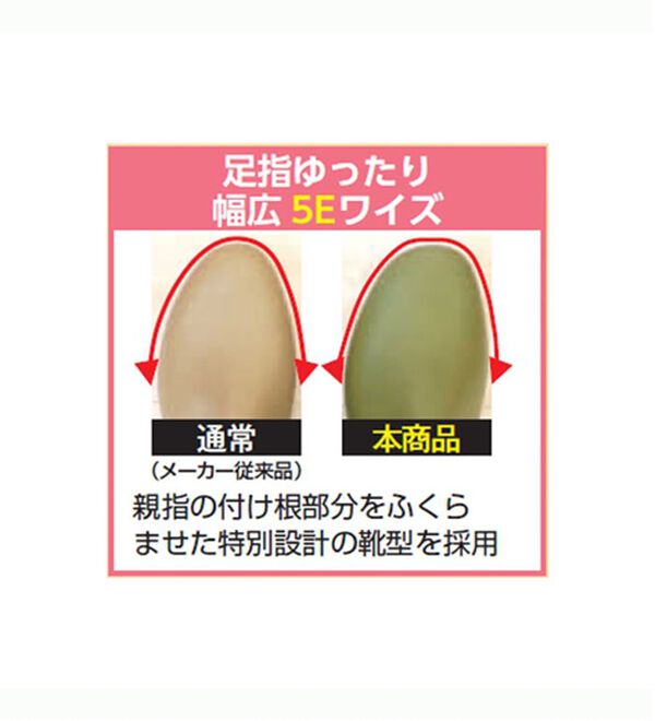 ルフラン（ルフラン）の「あとりえＯＫＡＤＡ　５Ｅ軽量甲ゴムスニーカー（スニーカー）」｜詳細画像