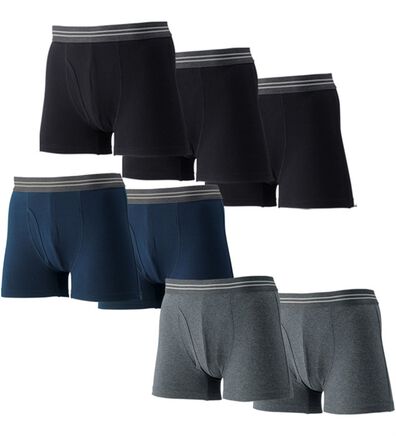 「【７枚組】＜コムルヴァン・オム＞高品質なサスティナブル綿素材ボクサーパンツ（メンズボクサーパンツ）」