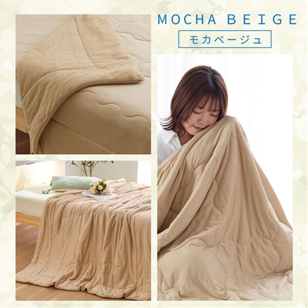 iellio（イエリオ）の「ひんやりッチ　リバーシブル冷感とろける肌掛布団＜ブランケット・夏用掛布団＞（掛布団）」｜詳細画像