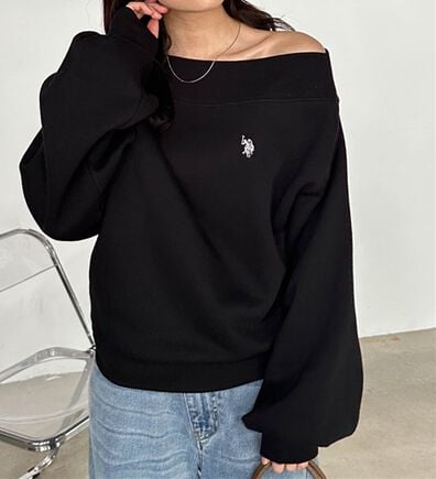 RANAN（ラナン）の「＜U.S.POLO ASSN.＞ワンショルスウェット（トレーナー・スウェット）」