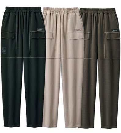 ルフラン（ルフラン）の「【３本組】はき心地快適！切替ステッチパンツ（その他パンツ）」