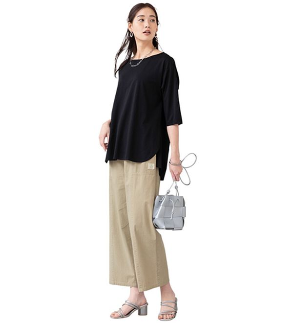 ルフラン（ルフラン）の「【３本組】カイテキラク＊ゆったりパンツ（フルレングスパンツ）」｜詳細画像