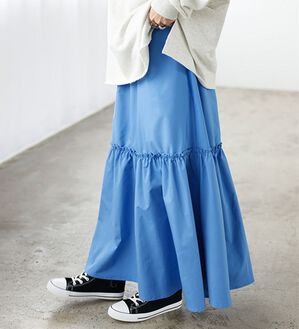 ギャザーティアードスカート - ベルーナ【公式】