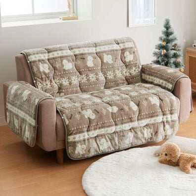 iellio（イエリオ）の「北欧調ボリュームフランネルソファカバー＜抗菌防臭・吸湿発熱・蓄熱・北欧柄・ソファーカバー・センターカバー＞（ソファーカバー）」