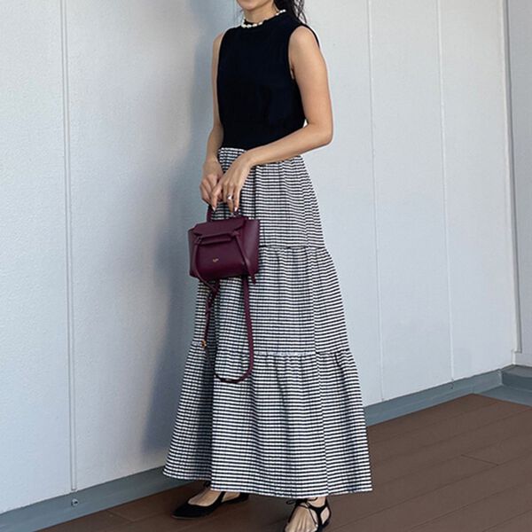 RANAN（ラナン）の「ドッキングデザインワンピ（ドッキングワンピース）」｜詳細画像