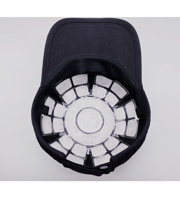 「熱暑に！ヒンヤリクーラー内蔵キャップ紳士（帽子）」｜詳細画像