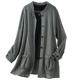 ルフラン（ルフラン）の「スラブメッシュアンサンブル（アンサンブル）」｜グレー系