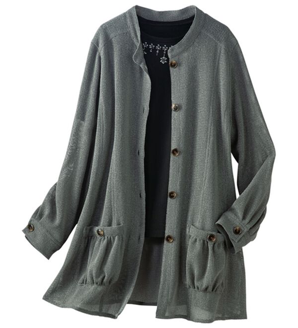 ルフラン（ルフラン）の「スラブメッシュアンサンブル（アンサンブル）」｜グレー系